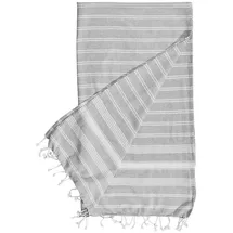 BUTLERS Surfside Hamamtuch 90 x 170 cm hellgrau