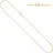 Unique Singapurkette 585 Gelbgold 1,8 mm