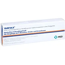 Varivax Fertigspritze ohne Kanüle 0,5 ml