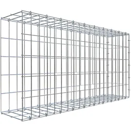 Gabiona C-Ring-Gabione-Anbaukorb Typ 2 50 x 100 x 20 cm Maschenw 5 x 10 cm