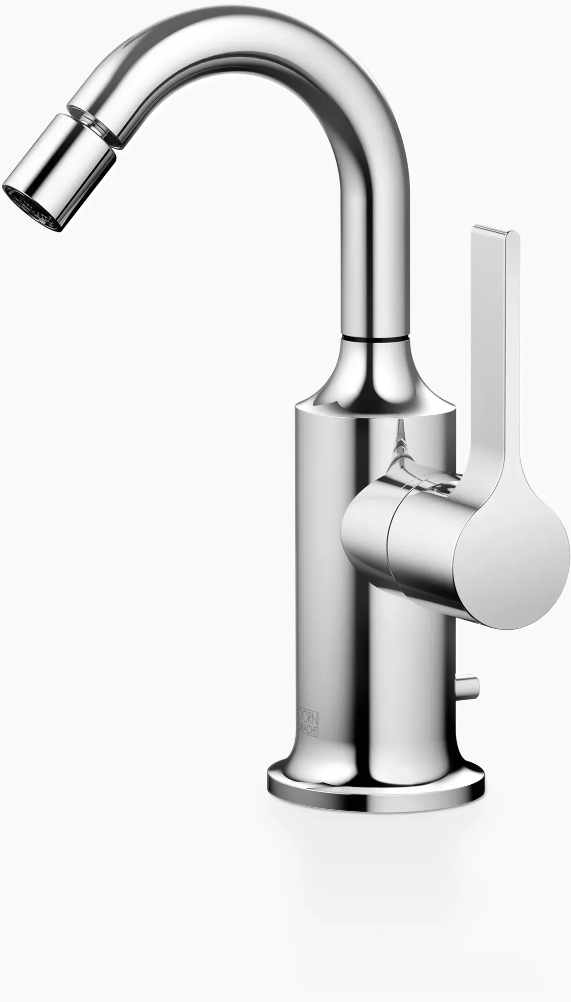 Dornbracht VAIA Bidet-Einhandbatterie mit Ablaufgarnitur, Ausladung 104mm, 33600809-00, Farbe: Chrom