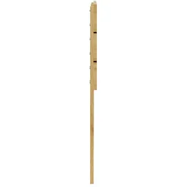 vidaXL Kopfteil 160 cm Massivholz Eiche