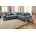 Ecksofa Struktur Polyester Struktur Polyester Ecksofa mit mit