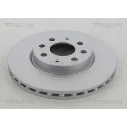 Triscan 1x Bremsscheibe Vorderachse Voll [Hersteller-Nr. 812010195C] für Opel, Vauxhall, Fiat