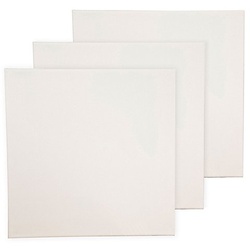 buttinette Keilrahmen "Quadrat", 3er-Pack, in verschiedenen Größen