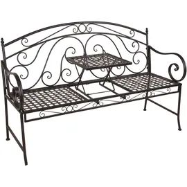 Garden Pleasure Lascar 146 x 53 x 96 cm schwarz