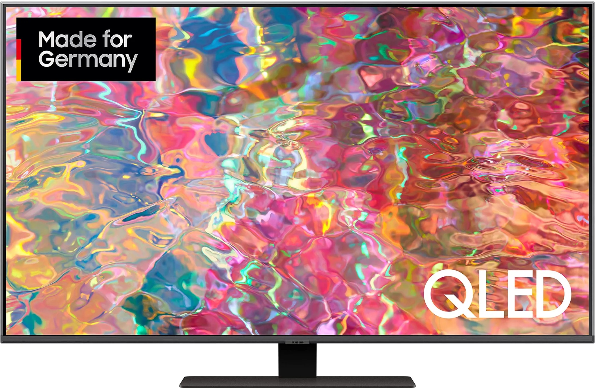 Samsung QLED 4K Q80B 50 Zoll Fernseher (GQ50Q80BATXZG, Deutsches Modell), Quantum HDR 1500, Quantum Prozessor 4K, Dolby Atmos, Smart TV [2022]