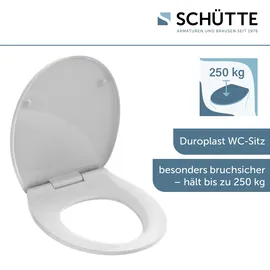 Schütte Duroplast WC-Sitz Weiß