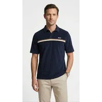 Boss Poloshirt Iconic aus Frottee blau XL (52)