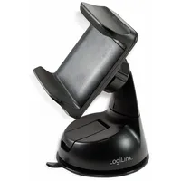 Logilink AA0119 Kfz Smartphonehalter für das Amaturenbrett/Windschutzscheibe, 52-90mm Breite