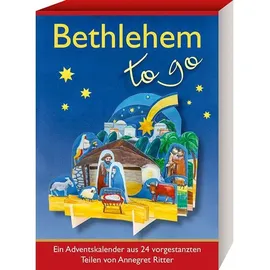 Kaufmann Ernst Vlg GmbH Bastel-Adventskalender Bethlehem - to go