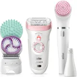 Braun Silk-épil Beauty Set 9 9/985 BS Wet & Dry weiß/rosa