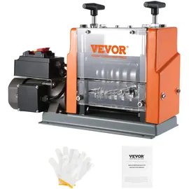 Vevor Kabelabisoliermaschine Elektrisch φ1,5-25mm Kabelschälmaschine 60W Abisoliermaschine 7 Abisolierkanäle Abisolierzange 65-Mn-Federstahl Klinge Ideal zum Abisolieren von Kupferdraht