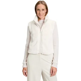 Betty Barclay "Damen mit Reißverschluss", Damen, Gr. 44, creme, Obermaterial: 100% Polyester. Besatz: 95% Polyester, 5% Elasthan. Futter: 55% Viskose, 45% Polyester, gerade hüftlang, Westen