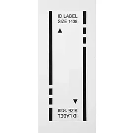Brother Stempel Etiketten ID 1438 Schwarz 14 x 38 mm 24 Blatt 24 St.