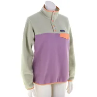 Patagonia Fleecepullover Sweatshirt Beige/Rosa M
