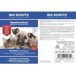 BIO SCHUTZ Haustier-Schutz Spray 500 ml