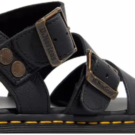 Dr. Martens Gryphon Quad Sandalen Black Pisa 38