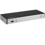 Startech StarTech.com USB-C Dockingstation - Zwei Monitore HDMI & DP 4K 30Hz - Laptop Docking station 60W Power Delivery, SD, 4 Port USB-A 3.0 Hub, GbE, Audio - Thunderbolt 3 kompatibel (DK30CHDPPDUE)