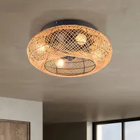 Trio Deckenventilator Lillesand mit Licht, leise, Ø 50 cm,