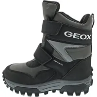 GEOX J Himalaya Boy B ABX Snow Boot, Anthracite/Black,