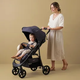 BabyGO 3 in 1 Kinderwagen black