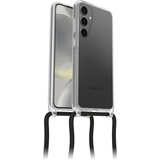 Otterbox React Necklace Hülle für Samsung Galaxy S24+, Ultraschlanke, Schützende Hülle mit Verstellbarer und Abnehmbarer Handykette, Getestet nach Militärstandard, Transparent