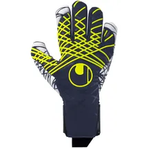 Uhlsport Prediction Ultragrip - ultimativer Grip - für Kinder und Erwachsene, Marine/weiß/Fluo gelb,