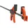 Jorgensen Einhandzwinge Stahl 300 mm orange