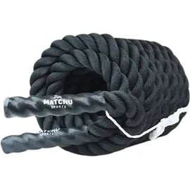 Matchu Sports Battle Rope Schwarz