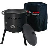 Grillpeter Utschak Set Nurlan 40 cm schwarz