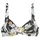 SUNSEEKER Bikini-Top Damen Schwarz/Mehrfarbig 46 Cup E