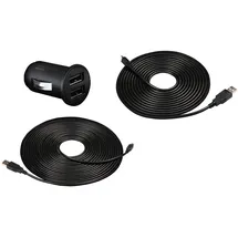 Transcend TS-DPL3 - Auto-Netzteil - 2.4 A - 2 Ausgabeanschlussstellen (2 x USB)