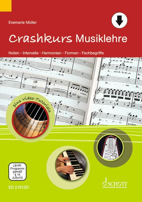 Crashkurs Musiklehre - Evemarie Müller  Kartoniert (TB)