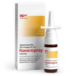 Nasenspray Xylometazolin 0,1 % Lösung von apodiscounter