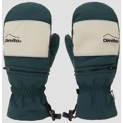 Dimito Easy Open Fäustlinge deep green Gr. S