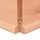 vidaXL Waschtischplatte Hellbraun 160x60x(2-4) cm Massivholz Behandelt