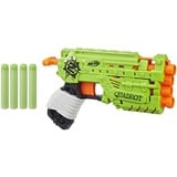 NERF Zombie Strike Quadrot, Spielzeugblaster mit 4 Läufen