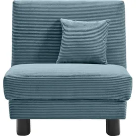 Ell + Ell Sessel ELL + ELL "Enny", blau (petrol), B:85cm H:90cm T:100cm, 92% Polyester 8% Nylon, Sessel, Sessel