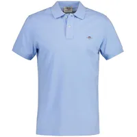 GANT Slim Shield Pique Polo blau 3XL