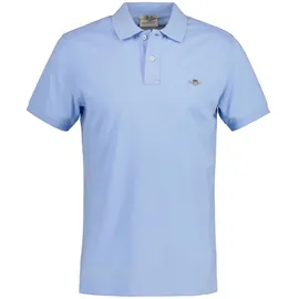 GANT Slim Shield Pique Polo blau 3XL