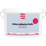 Fühl Dich Wohl Deine Farbe lila, matte Wandfarbe lila, hohe Deckkraft, verschiedene lilatöne zur Auswahl (5L, Lavendel)