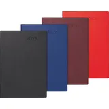 Brunnen Taschenkalender 2026 Rot/Schwarz