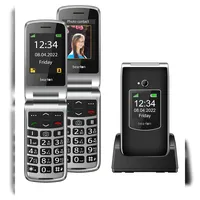 Beafon SL605 Klapphandy für Senioren, 2,4` Display, Kamera