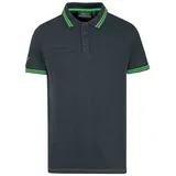 U-POWER WAY asphalt grey/green (64RL) 3XL