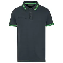 U-POWER WAY asphalt grey/green (64RL) 3XL