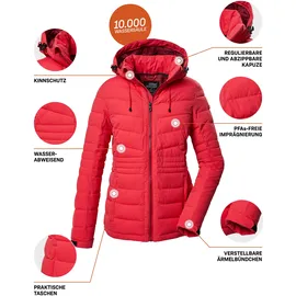 KILLTEC Damen Funktionsjacke KOW 10 WMN QLTD JCKT, Größe 40 in Rot modern red,