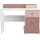 Demeyere Kinderschreibtisch Jade 103,4 x 80,1 x 43,5 cm matt rosa