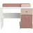 Demeyere Kinderschreibtisch Jade 103,4 x 80,1 x 43,5 cm matt rosa