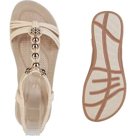 VAN HILL Riemchensandale Damen Beige 36